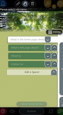 Sisu korraldus on t&otilde;husa veebisaidi v&otilde;ti